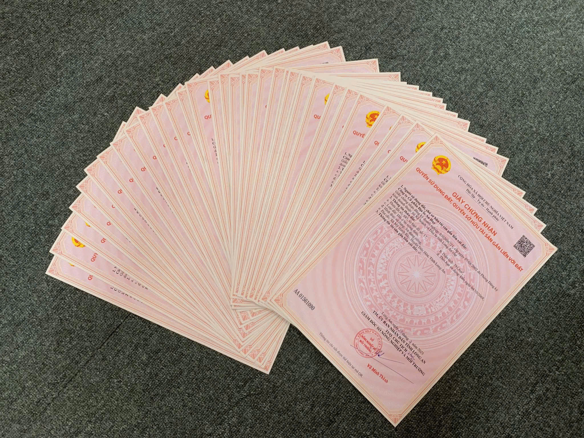 pháp lý khu đô thị An Huy Mỹ Việt