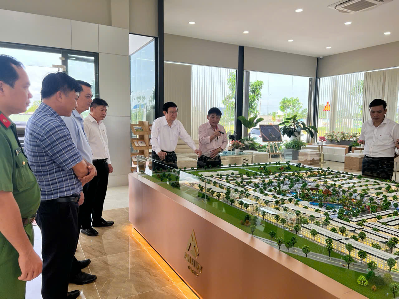 hình ảnh thực tế khu đô thị An Huy Mỹ Việt An Huy Group Long An