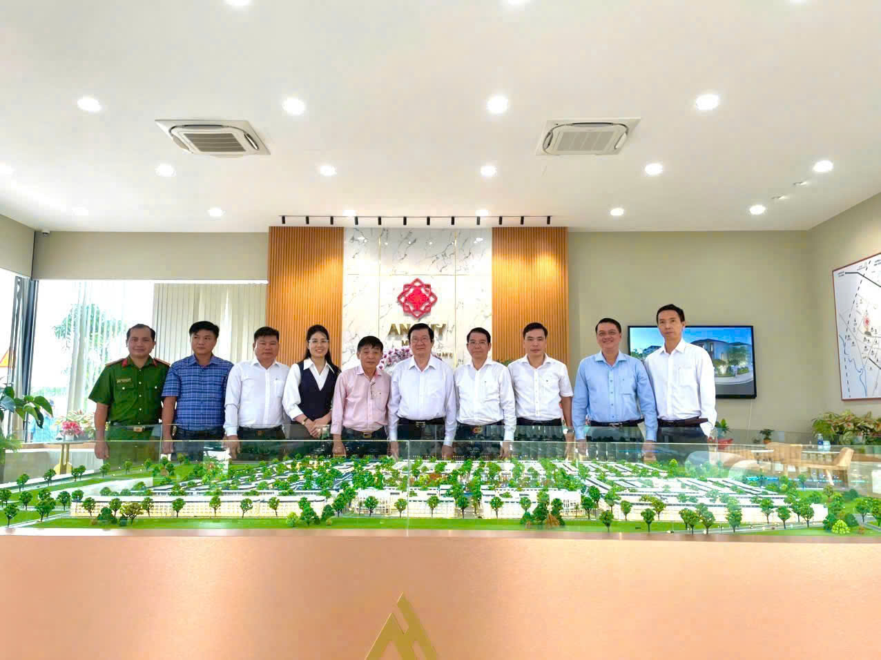 hình ảnh thực tế khu đô thị An Huy Mỹ Việt An Huy Group Long An