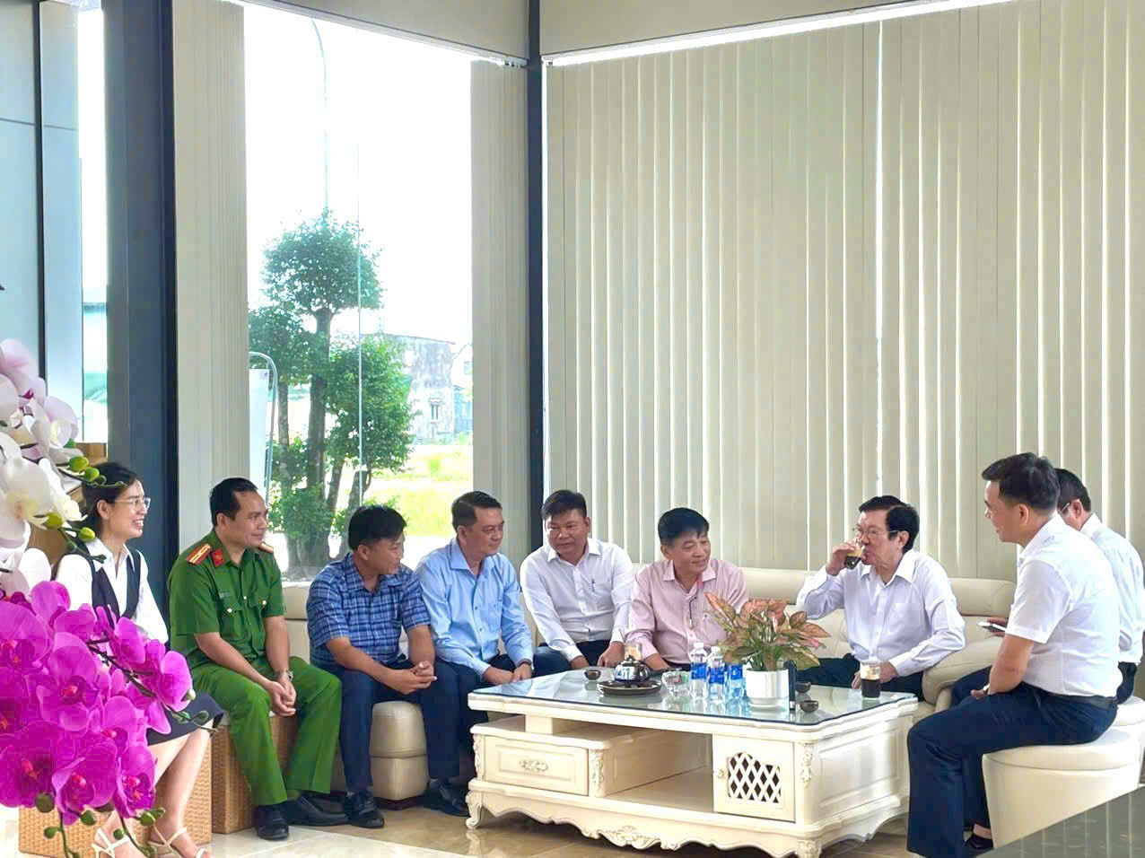 hình ảnh thực tế khu đô thị An Huy Mỹ Việt An Huy Group Long An