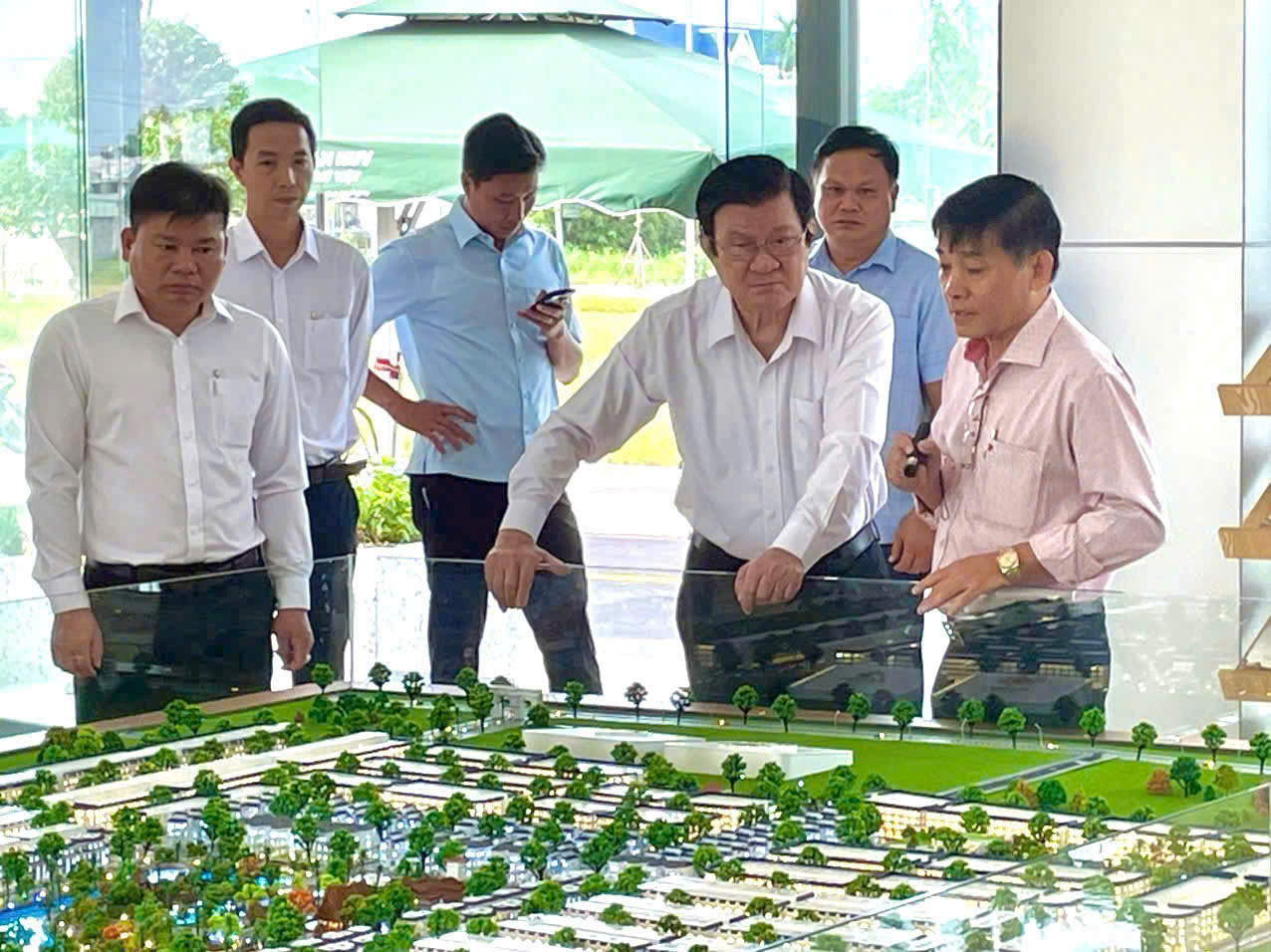 hình ảnh thực tế khu đô thị An Huy Mỹ Việt An Huy Group Long An