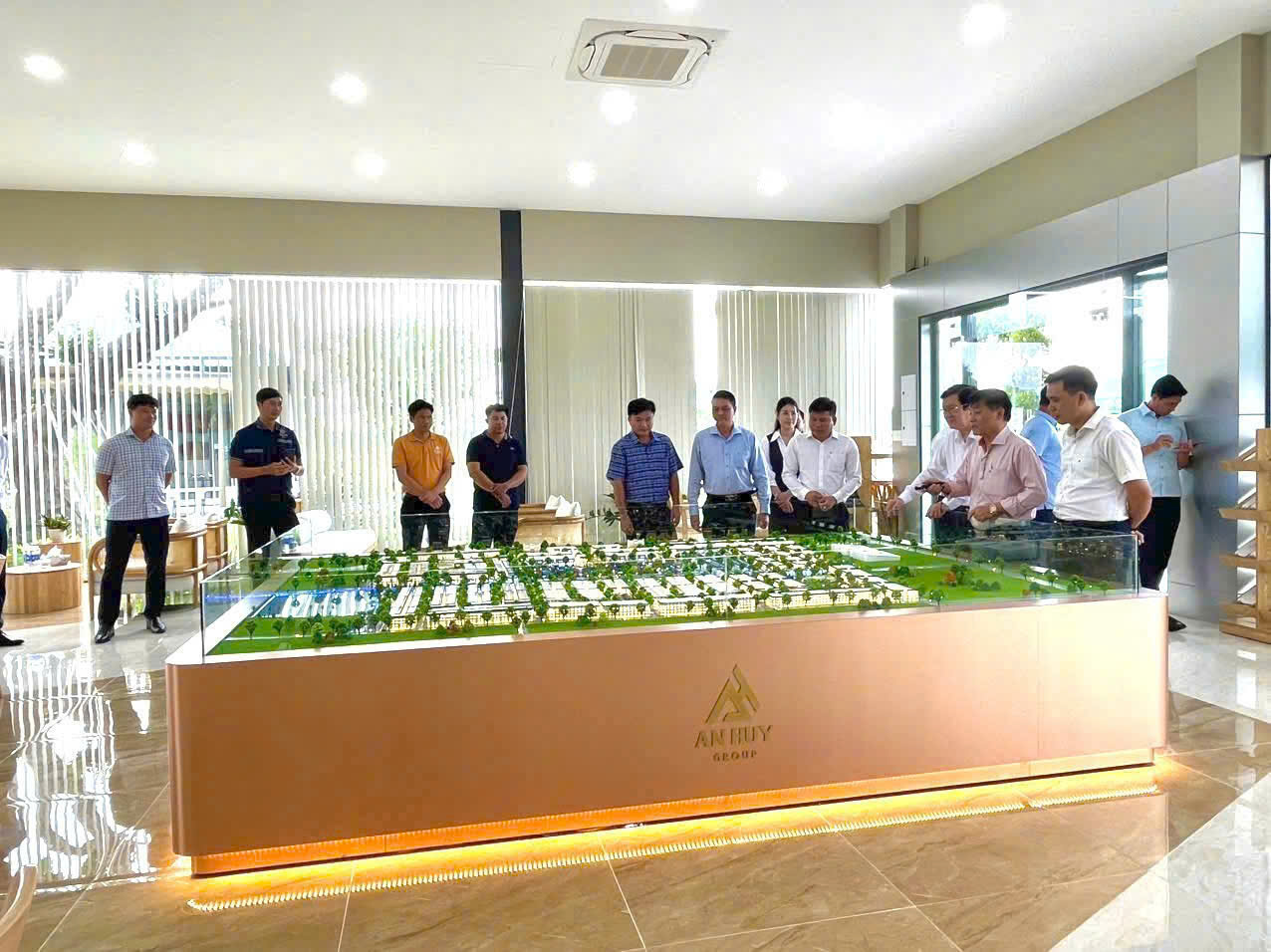 hình ảnh thực tế khu đô thị An Huy Mỹ Việt An Huy Group Long An